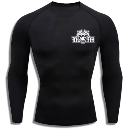 long sleeved gym shirt